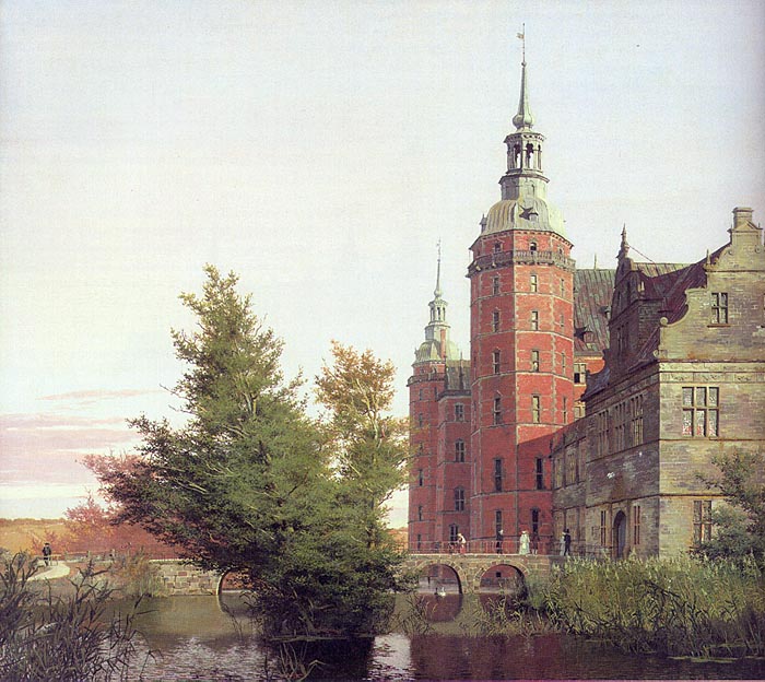 Frederiksborg Castle seen from the Northwest